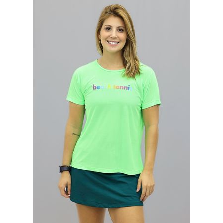 Babylook Beach Tennis Verde Neon - 7103 - JBXSPORT