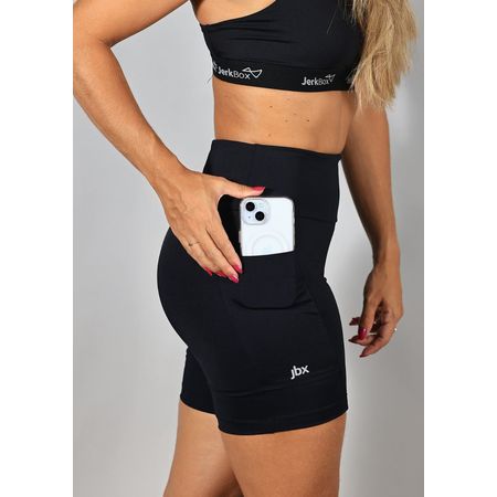 Short Pocket Preto - 7608 - JBXSPORT