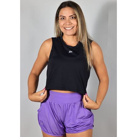 Cropped Fit UV Preto - 7637 - JBXSPORT