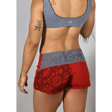 Short Trend Vermelho - 7713 - JBXSPORT