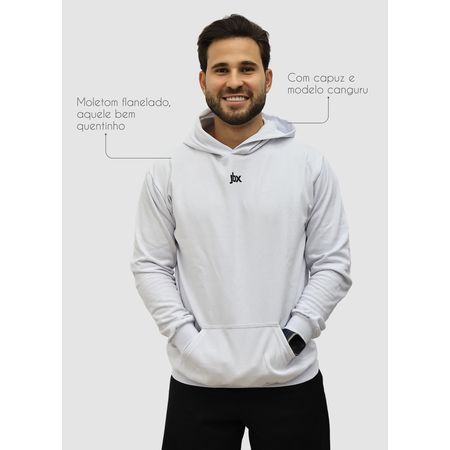 Moletom Jbx Branco - 8099 - JBXSPORT
