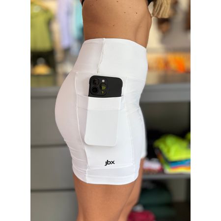 Short Pocket Branco - 8649 - JBXSPORT