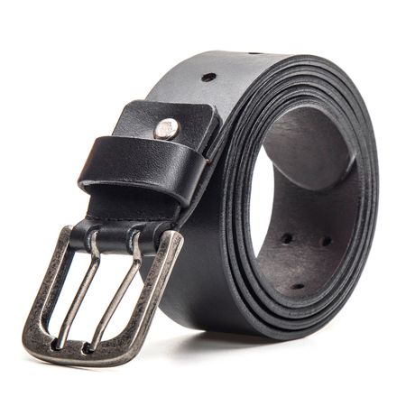 CINTO DE COURO MATUTO PRETO - Don Matuto | Botinas Premium