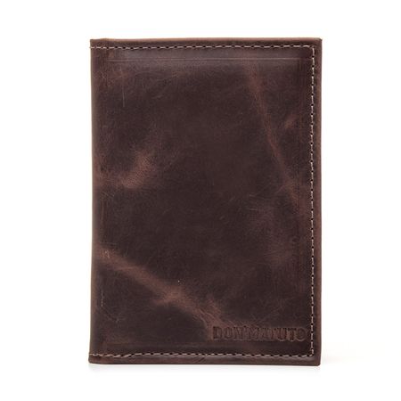 CARTEIRA SLIM VERTICAL CALIFORNIA CAFÉ - Don Matuto | Botinas Premium
