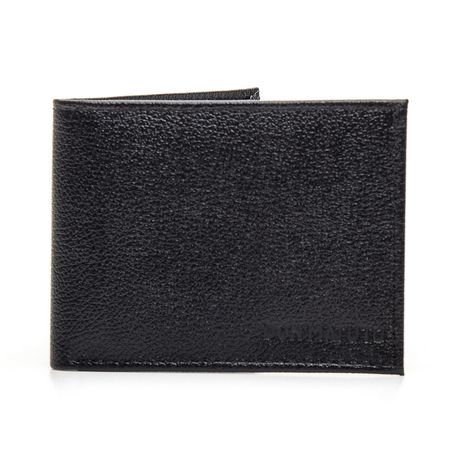 CARTEIRA CLASSIC SLIM COURO FLAY PRETA - Don Matuto | Botinas Premium