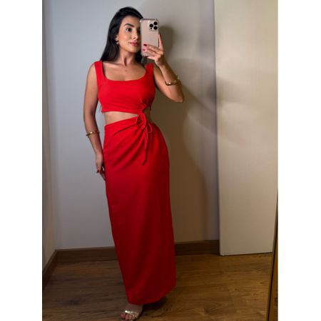 VESTIDO AYLA VERMELHO