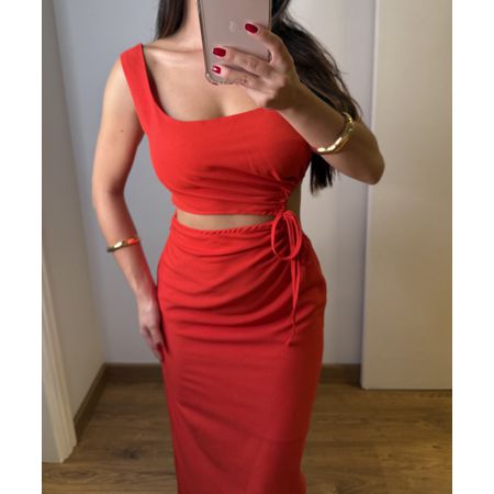 VESTIDO AYLA VERMELHO