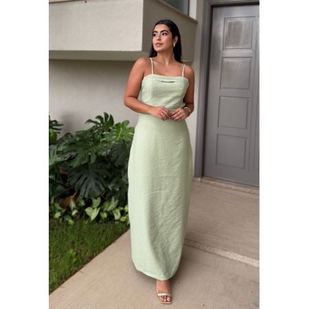 VESTIDO MEL VERDE MENTA