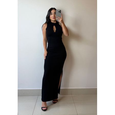 VESTIDO VALENTINA PRETO