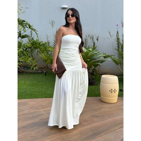 VESTIDO LAURA OFF WHITE