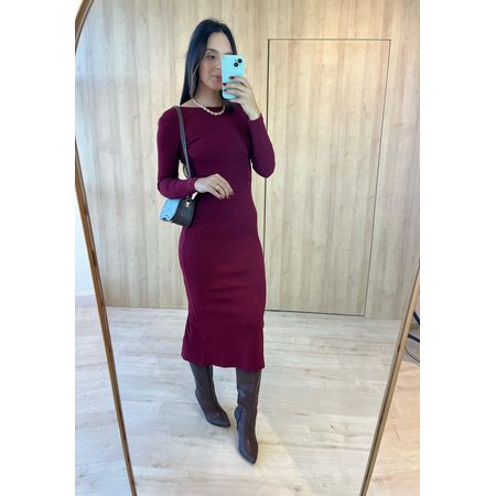 VESTIDO LUA MARSALA