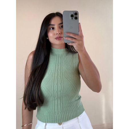REGATA TRICOT MODAL VERDE
