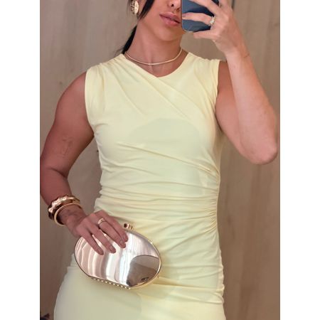 VESTIDO VIENA AMARELO