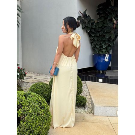 VESTIDO CHARLOTTE AMARELO