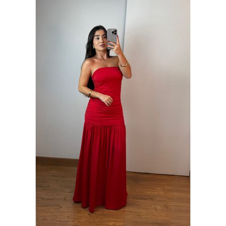 VESTIDO LAURA VERMELHO