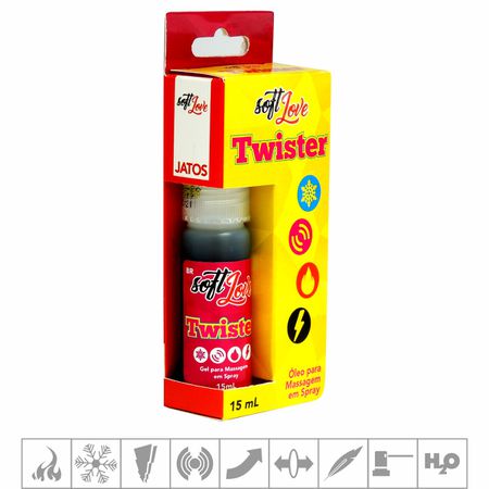 **Excitante Unissex Twister Jatos 15ml (13593) - Padrão
