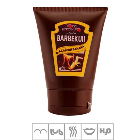 *Gel Para Sexo Anal Vibrante Barbekuii 15ml (17382) - Açaí c/ Banana