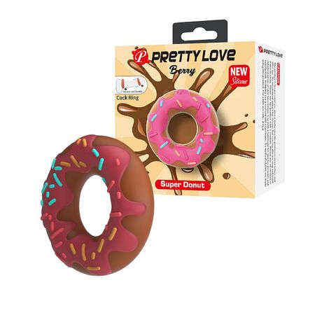 Anel Peniano Formato de Donuts Berry SI (4017) - Padrão