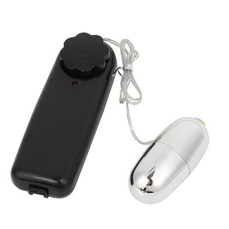 *Ovo Vibratorio Bullet Massageador Cápsula SI (6030) - Cromado