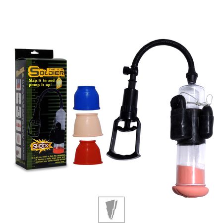 *Desenvolvedor Peniano Manual Com Vibro The U.S Soldier SI (6376) - Padrão