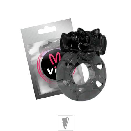 Anel Peniano Com Vibro Bichinhos Variados VP (AN021-ST328) - Preto