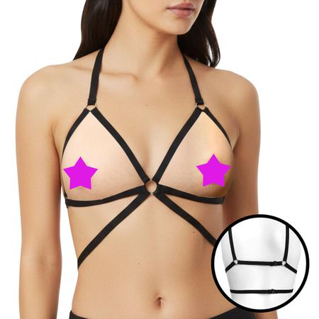 Harness Soutien GS Acessórios - (GS1093) - Preto