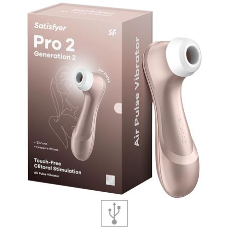 Vibrador Intt Com Pulsação satisfyer Pro 2 (ST101) - Cobre