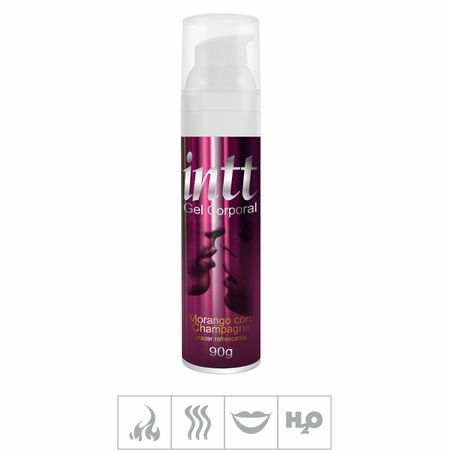 *Gel Comestível Intt 90g (ST139) - Morango c/ Champagne