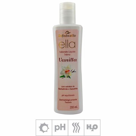 *Sabonete Líquido Sofisticatto Ella 200ml (ST498) - Vanilla