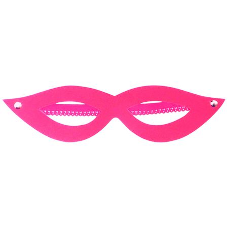 *Máscara Tiazinha Brasil Fetiche (MTR19-ST568). - Rosa
