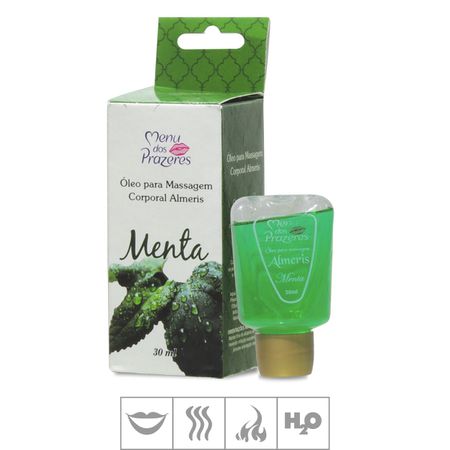 *PROMO - Gel Para Sexo Oral Almeris 30ml Validade 02/25 (ST650) - Menta
