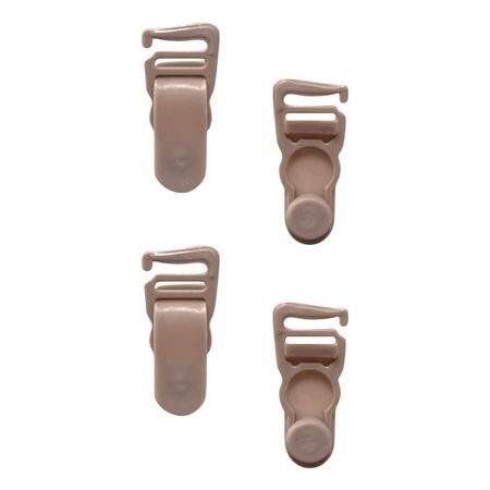 Presilha Para Meia 4un (ST977) - Marrom