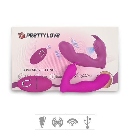 Vibrador Recarregável Josephine VP (VB106) - Magenta