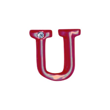 Letras Para Personalização Vermelha (HA180V). - U