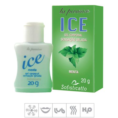 *PROMO - Gel Comestível La Passion Ice 20ml Validade 05/23 (ST503) - Menta