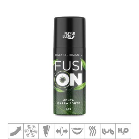 Excitante Unissex Beijável Fusion 12g (ST751) - Menta Extra Forte