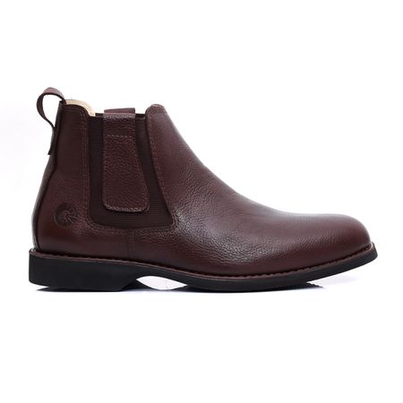 Botina Chelsea de Couro Masculina Brown - USE BUTHIER