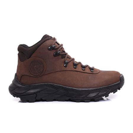 Bota Coturno de Couro Buthier - Campos Café - USE BUTHIER