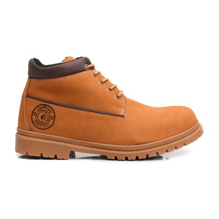 Bota Casual Masculina de Couro - Campolina Mostard - USE BUTHIER