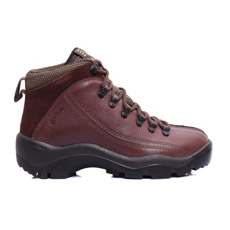 Bota Adventure de Couro Feminina - Canuma Cafe - USE BUTHIER