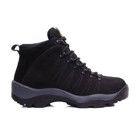 Bota Adventure de Couro Unissex - Morgem Preto - USE BUTHIER