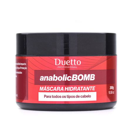 Máscara Hidratante Anabolic Bomb Duetto professional 280g - Loja Duetto Super