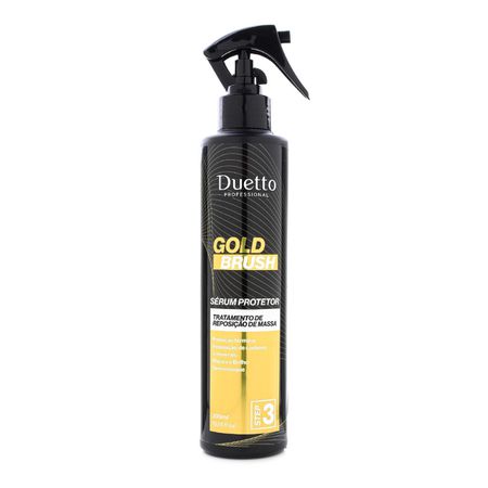 Serum Protetor Gold Brush Duetto 300ml - Loja Duetto Super