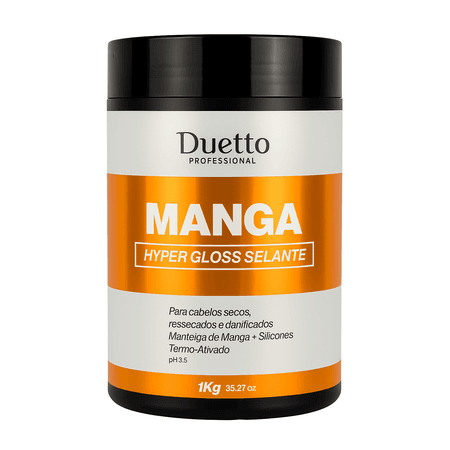 Máscara Hyper Gloss Selante Manga Duetto 1 Kg - Loja Duetto Super
