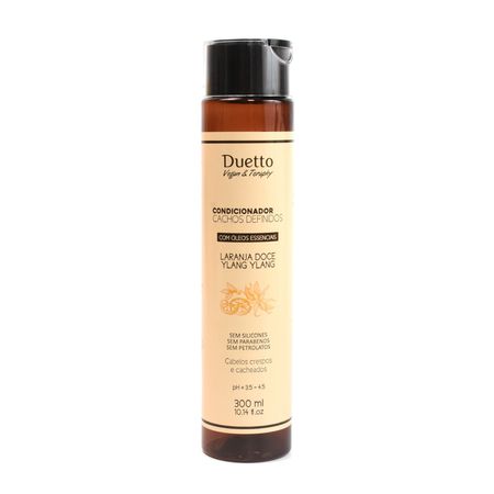 Condicionador Cachos Definidos Vegan & Teraphy Duetto 300ml - Loja Duetto Super