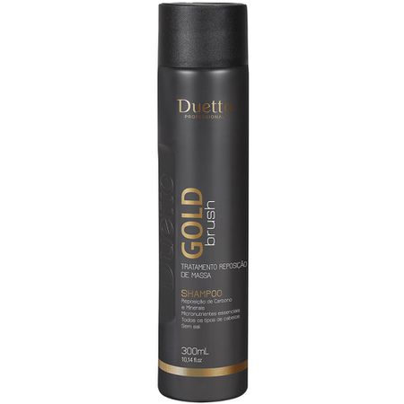Shampoo Gold Brush Duetto 300ml - Loja Duetto Super