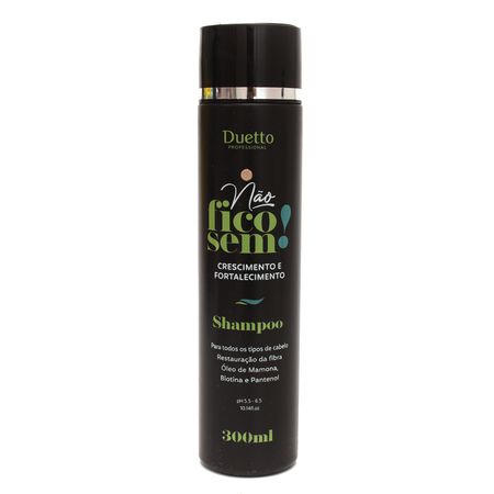 Shampoo Não Fico Sem Crescimento e Fortalecimento Duetto 300ml - Loja Duetto Super