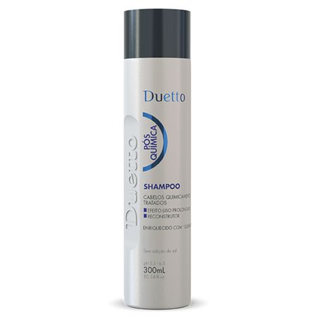 Shampoo Pós Química Duetto 300 ml - Loja Duetto Super