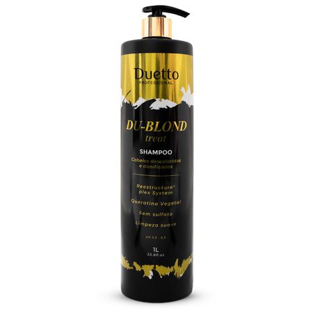 Shampoo Du-Blond Treat Duetto 1L - Loja Duetto Super