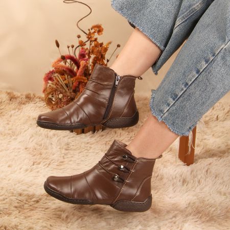 Bota Vitore Em Couro Chocolate J.Gean CM0019 - CM0... - J.Gean